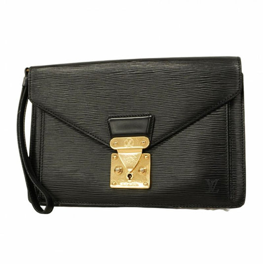 Louis Vuitton Epi Pochette Série Dragonne M52612 Noir Black Men's