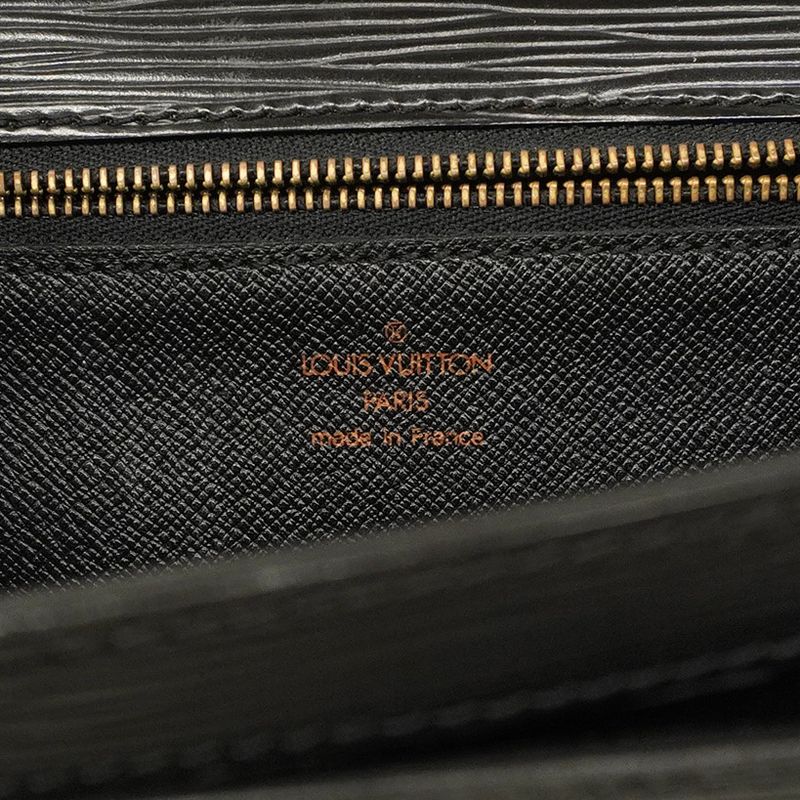 Louis Vuitton Epi Pochette Série Dragonne M52612 Noir Black Men's