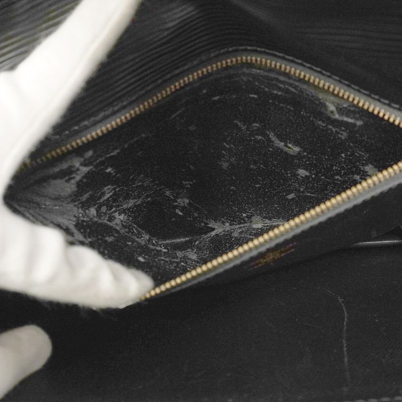 Louis Vuitton Epi Pochette Série Dragonne M52612 Noir Black Men's