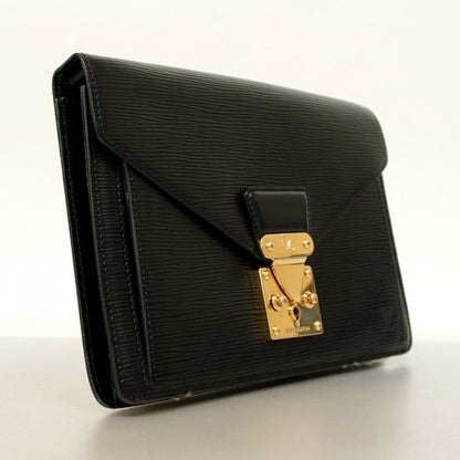Louis Vuitton Epi Pochette Série Dragonne M52612 Noir Black Men's