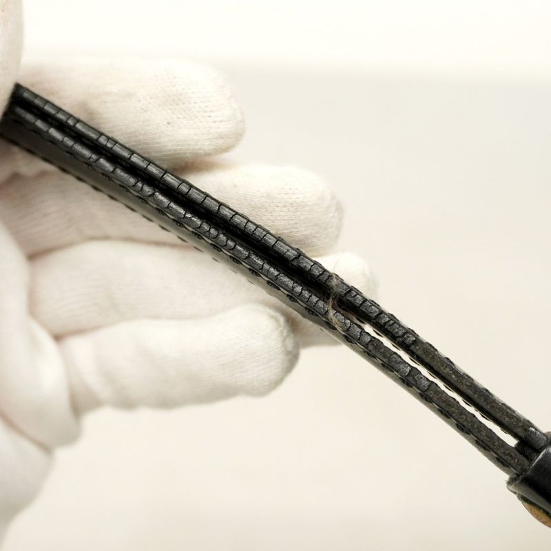 Louis Vuitton Epi Pochette Série Dragonne M52612 Noir Black Men's