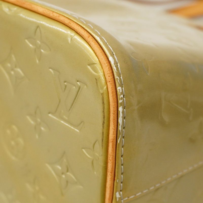 Louis Vuitton Tote Bag Vernis Houston M91053 Gris Women's