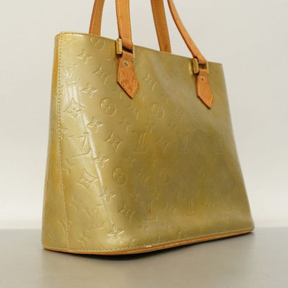 Louis Vuitton Tote Bag Vernis Houston M91053 Gris Women's