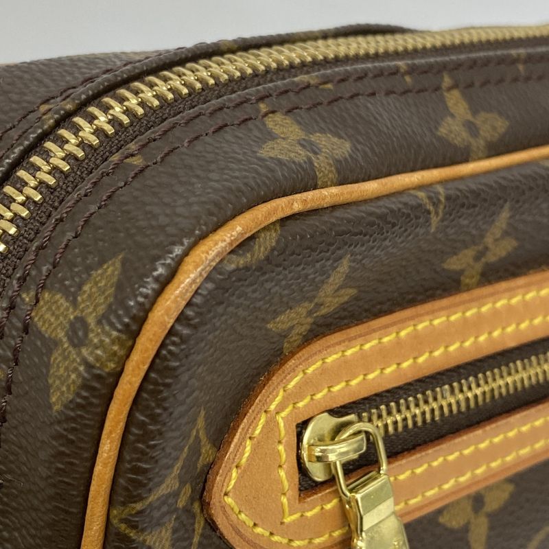 Louis Vuitton Clutch Bag Monogram Marly Dragonne GM M51825 Brown Men's