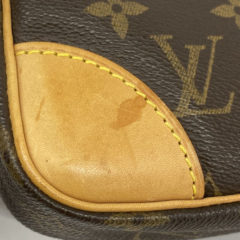 Louis Vuitton Clutch Bag Monogram Marly Dragonne GM M51825 Brown Men's