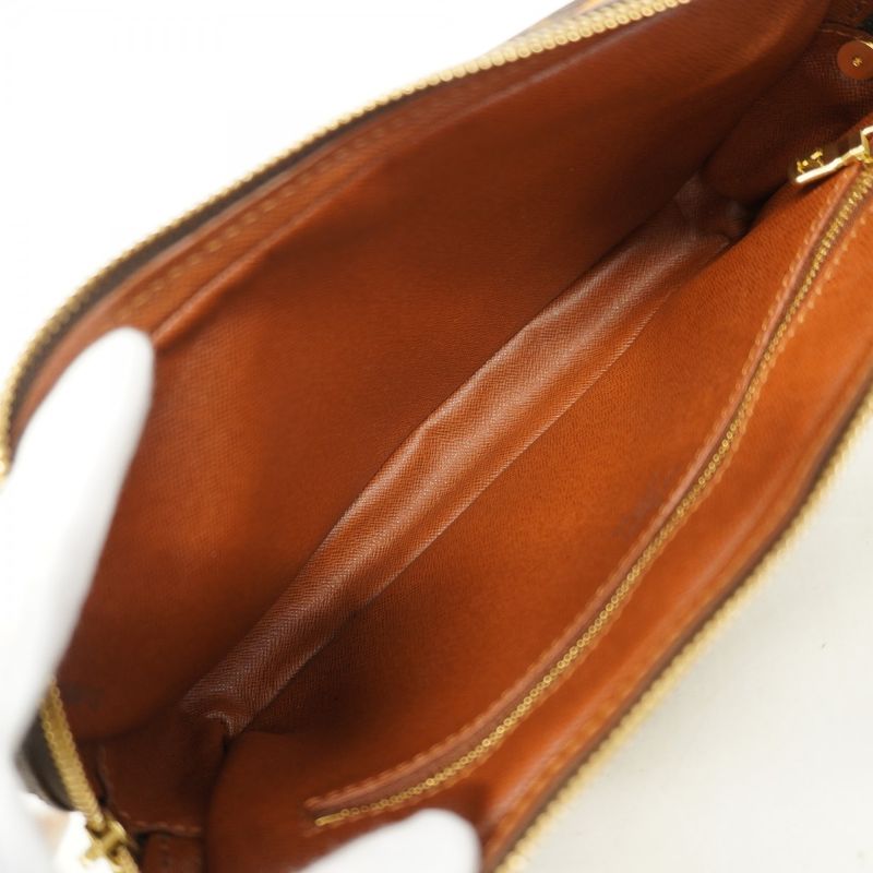 Louis Vuitton Clutch Bag Monogram Marly Dragonne GM M51825 Brown Men's