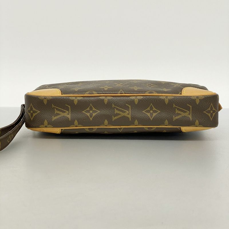 Louis Vuitton Clutch Bag Monogram Marly Dragonne GM M51825 Brown Men's