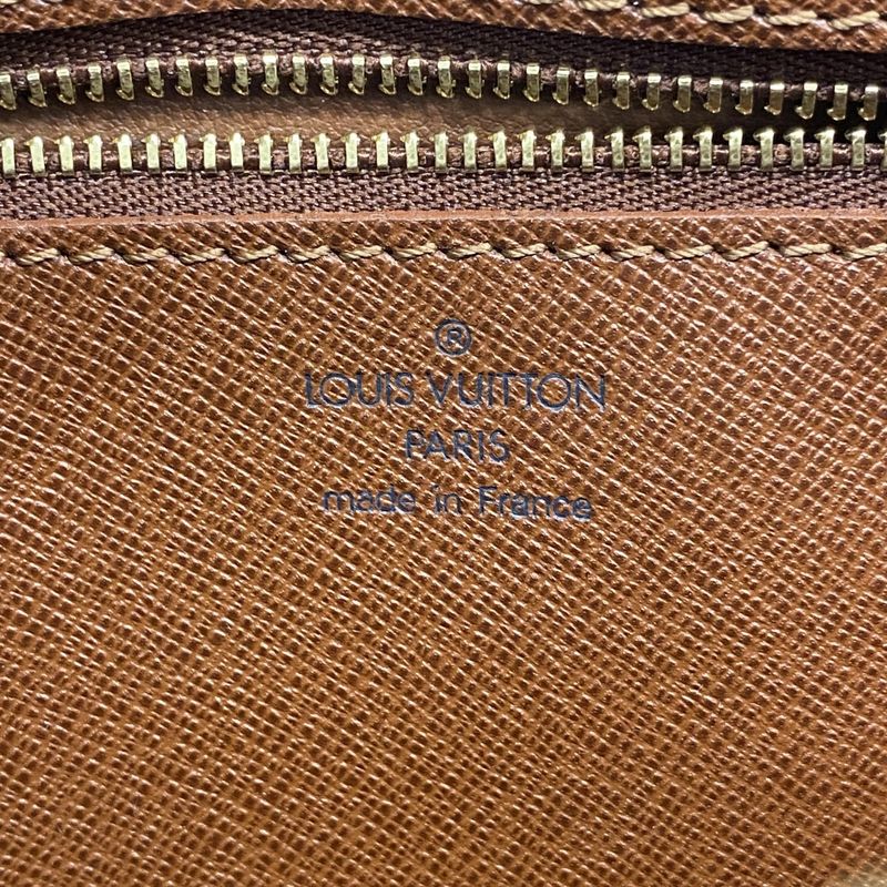 Louis Vuitton Clutch Bag Monogram Marly Dragonne GM M51825 Brown Men's