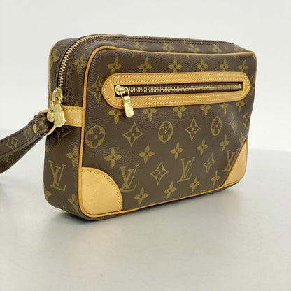 Louis Vuitton Clutch Bag Monogram Marly Dragonne GM M51825 Brown Men's