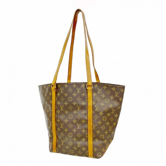 Louis Vuitton Tote Bag Monogram Sac Shopping M51109 Brown Ladies
