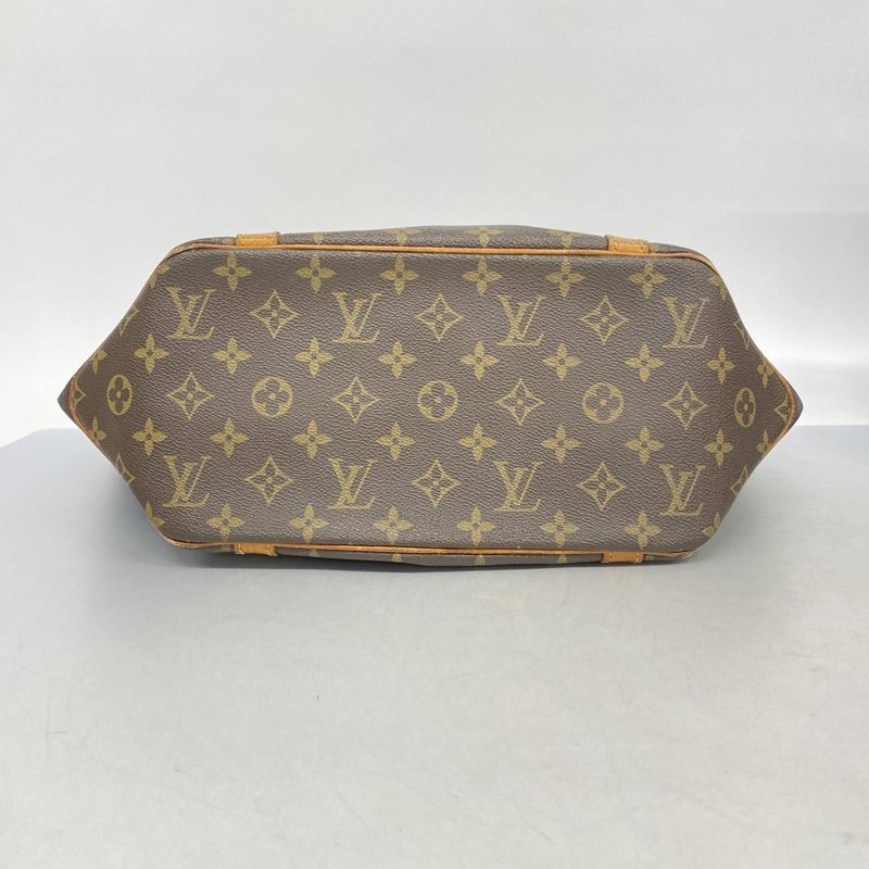 Louis Vuitton Tote Bag Monogram Sac Shopping M51109 Brown Ladies