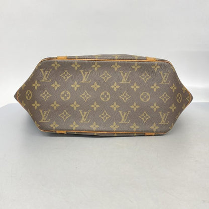 Louis Vuitton Tote Bag Monogram Sac Shopping M51109 Brown Ladies