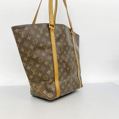Louis Vuitton Tote Bag Monogram Sac Shopping M51109 Brown Ladies