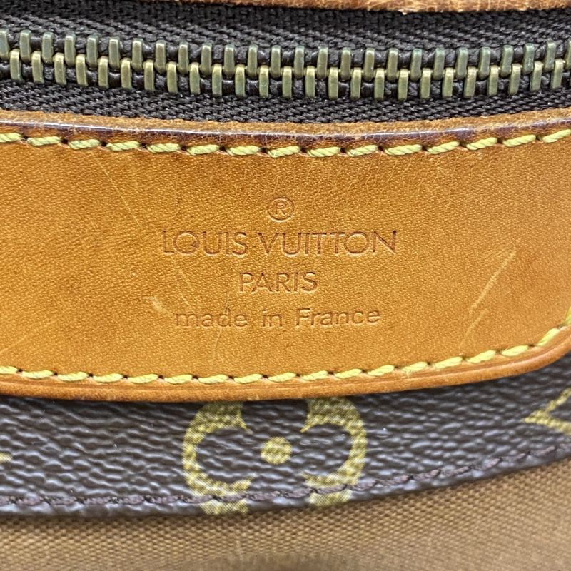 Louis Vuitton Tote Bag Monogram Sac Shopping M51109 Brown Ladies