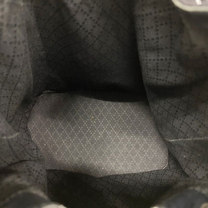 Gucci Handbag Bamboo 001 2855 Nylon Black Silver Hardware Women