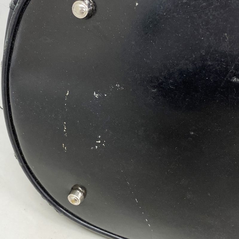 Gucci Handbag Bamboo 001 2855 Nylon Black Silver Hardware Women