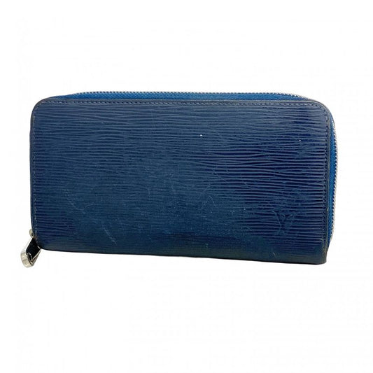 Louis Vuitton Long Wallet Zippy Wallet M61873 Andigo Bluemen Women Unisex