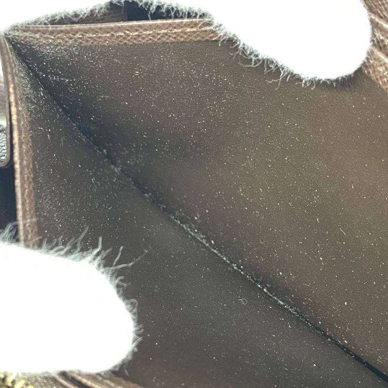 Louis Vuitton Long Wallet Damier Zippy Wallet N60015 Ebène Ladies