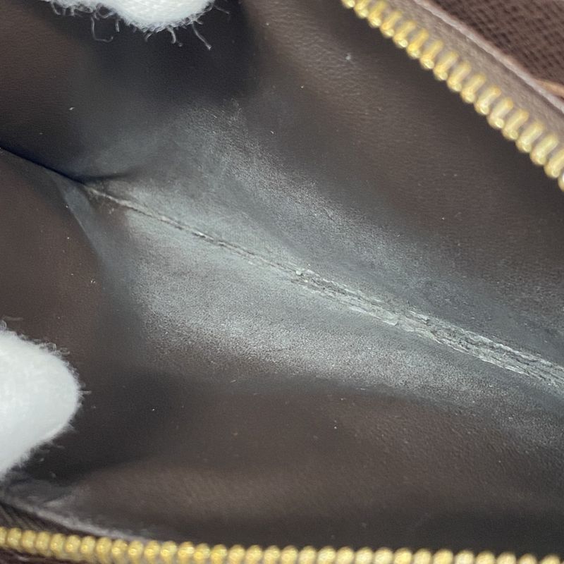 Louis Vuitton Long Wallet Damier Zippy Wallet N60015 Ebène Ladies