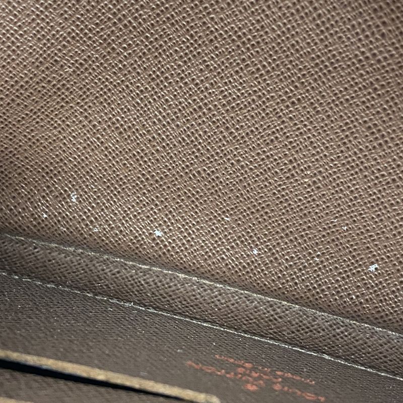 Louis Vuitton Long Wallet Damier Zippy Wallet N60015 Ebène Ladies