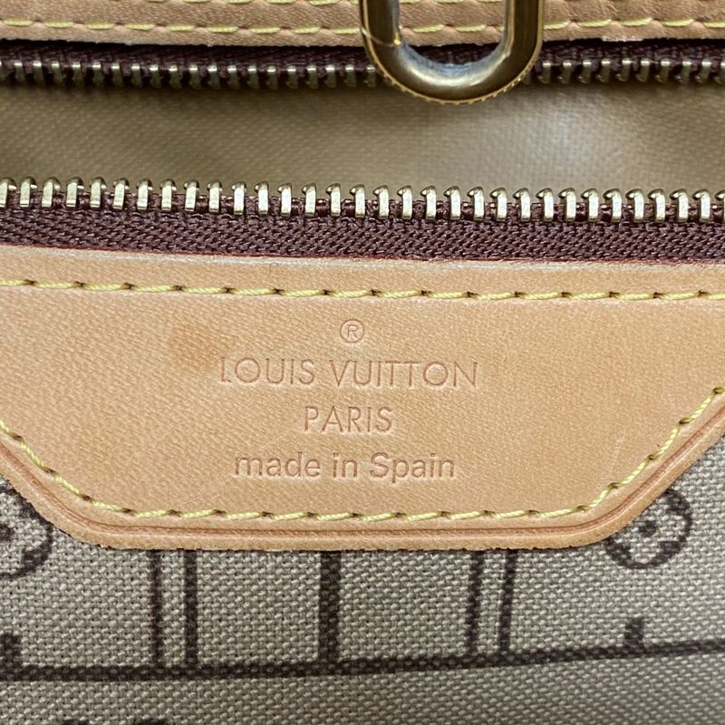 Louis Vuitton Tote Bag Monogram Neverfull MM M40156 Brown Ladies