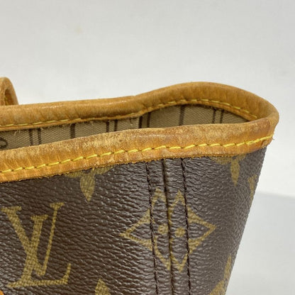 Louis Vuitton Tote Bag Monogram Neverfull MM M40156 Brown Ladies
