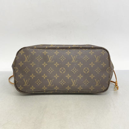 Louis Vuitton Tote Bag Monogram Neverfull MM M40156 Brown Ladies