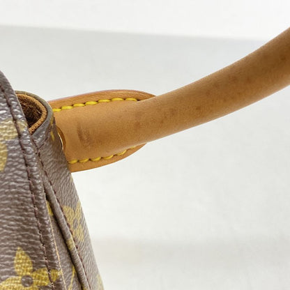 Louis Vuitton Shoulder Bag Monogram Mini Looping M51147 Brown Ladies