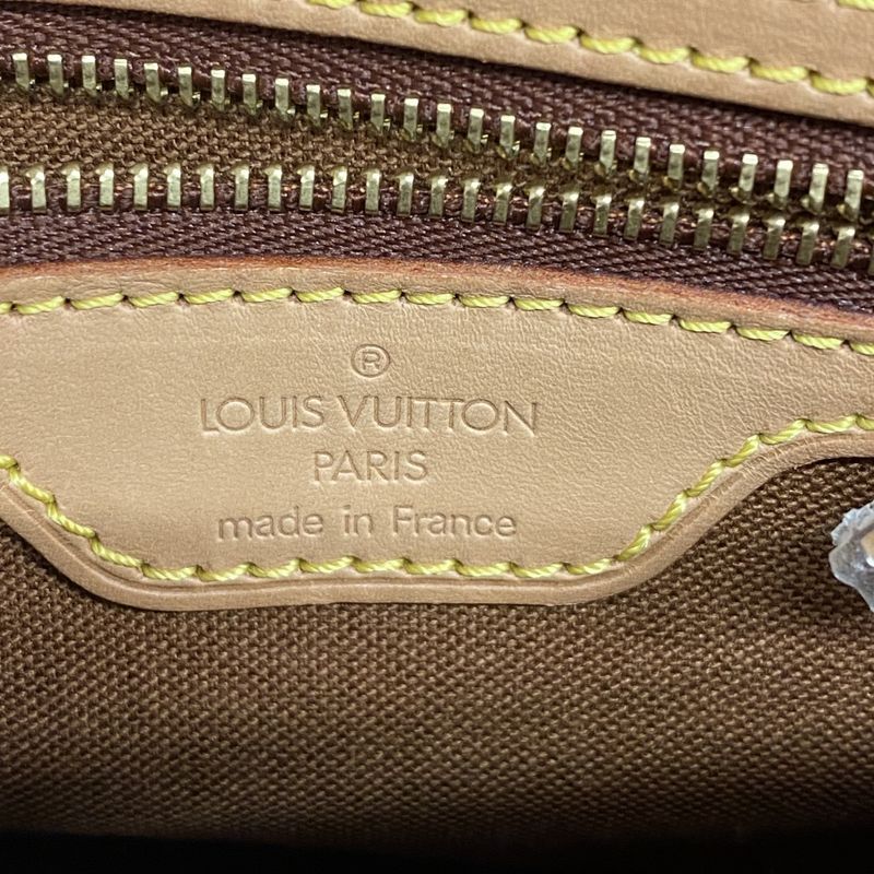 Louis Vuitton Shoulder Bag Monogram Mini Looping M51147 Brown Ladies