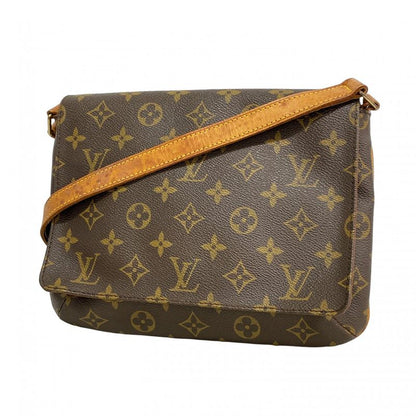 Louis Vuitton Shoulder Bag Monogram Musette Tango Short Strap M51257 Brown