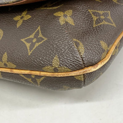 Louis Vuitton Shoulder Bag Monogram Musette Tango Short Strap M51257 Brown