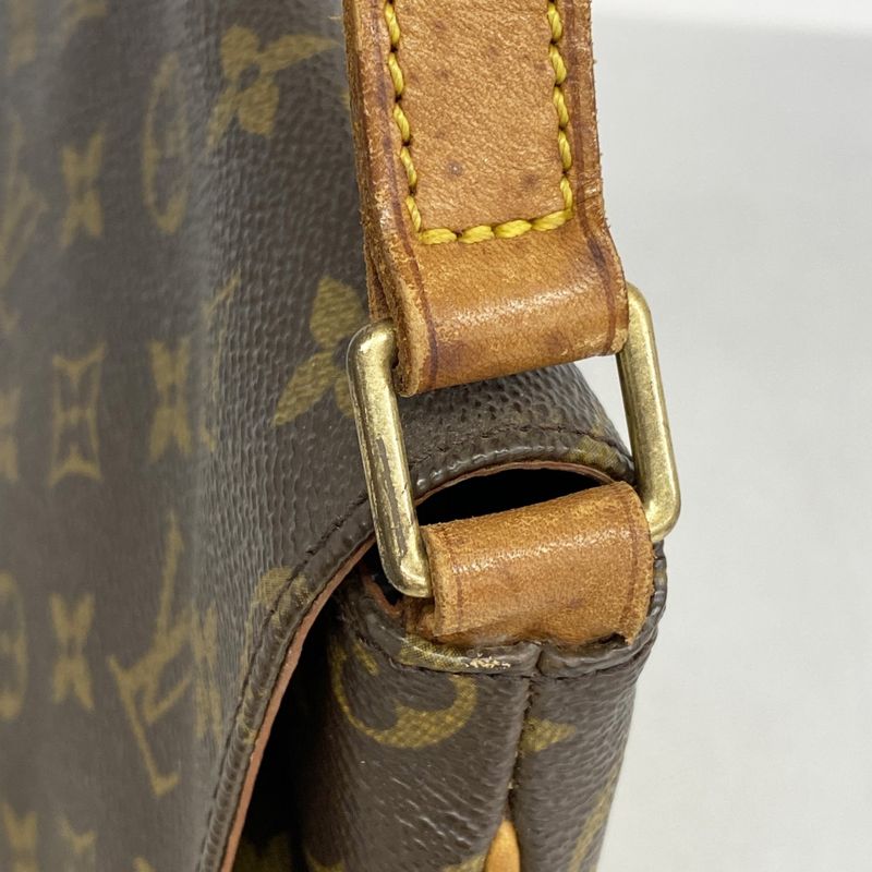 Louis Vuitton Shoulder Bag Monogram Musette Tango Short Strap M51257 Brown