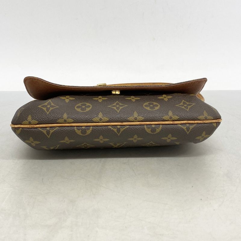 Louis Vuitton Shoulder Bag Monogram Musette Tango Short Strap M51257 Brown