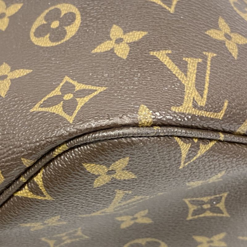 Louis Vuitton Tote Bag Monogram Neverfull MM M40156 Brown Ladies