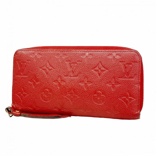 Louis Vuitton Long Wallet Monogram/empreinte Zippy Wallet M61865 Threes Ladies