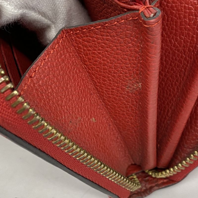 Louis Vuitton Long Wallet Monogram/empreinte Zippy Wallet M61865 Threes Ladies