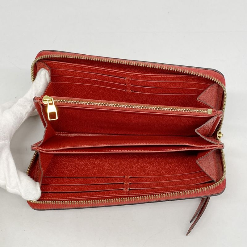 Louis Vuitton Long Wallet Monogram/empreinte Zippy Wallet M61865 Threes Ladies