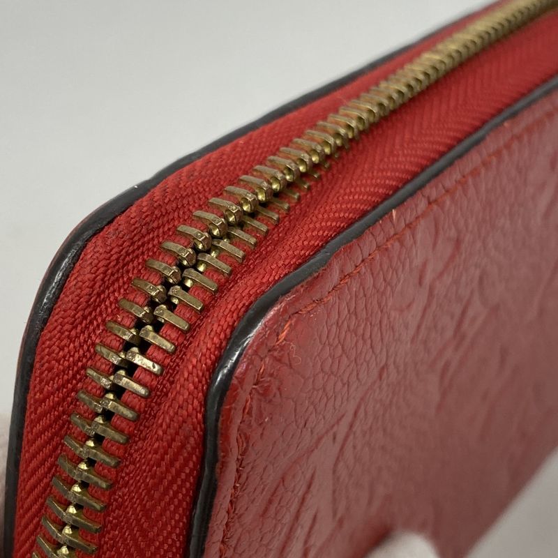 Louis Vuitton Long Wallet Monogram/empreinte Zippy Wallet M61865 Threes Ladies