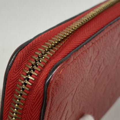Louis Vuitton Long Wallet Monogram/empreinte Zippy Wallet M61865 Threes Ladies