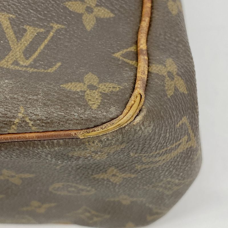 Louis Vuitton Tote Bag Monogram Batignolles Vertical M51153 Brown Ladies