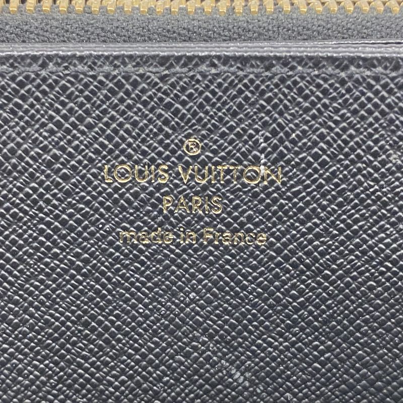 Louis Vuitton Long Wallet Monogram Giant Reverse Zippy Wallet M69353 Brown