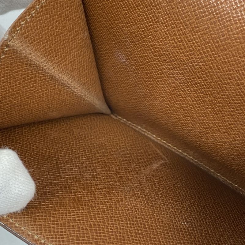 Louis Vuitton Trifold Wallet Monogram Porte Monebier Carte Cles Di M61652 Brown