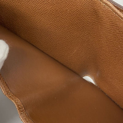 Louis Vuitton Trifold Wallet Monogram Porte Monebier Carte Cles Di M61652 Brown