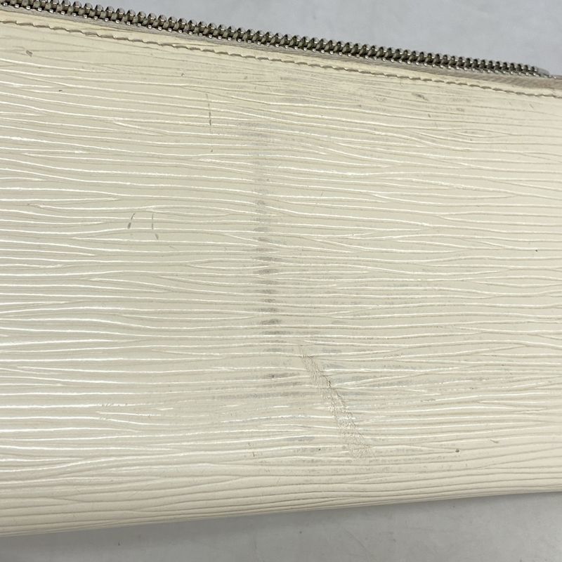 Louis Vuitton Epi Portefeuille Astrid M6659j Ivoire Women's Long Wallet