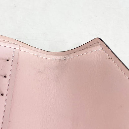 Louis Vuitton Trifold Wallet Vernis Portefeuille Victorine M62428 Rose Ballerine