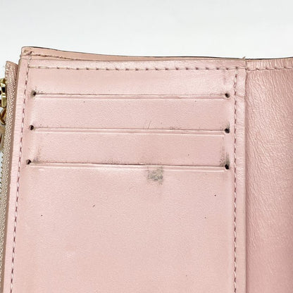 Louis Vuitton Trifold Wallet Vernis Portefeuille Victorine M62428 Rose Ballerine