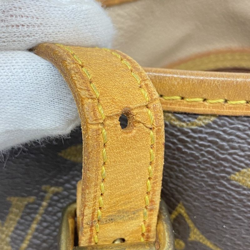 Louis Vuitton Tote Bag Monogram Bucket PM M42238 Brown Ladies