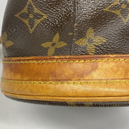 Louis Vuitton Tote Bag Monogram Bucket PM M42238 Brown Ladies
