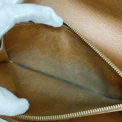 Louis Vuitton Long Wallet Monogram Pochette Porte Monet Cles Di M61723 Brown