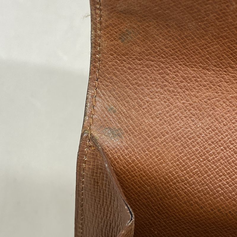 Louis Vuitton Long Wallet Monogram Pochette Porte Monet Cles Di M61723 Brown